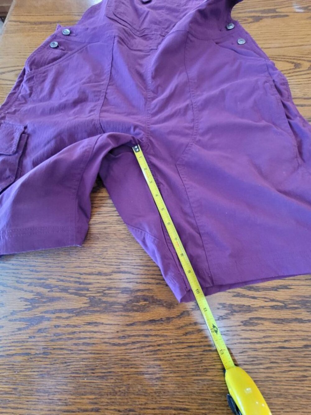 Duluth Trading Heirlom Gardening Short Overalls Size L - Picture 3 of 8